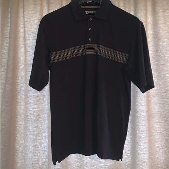 Pebble Beach Other - Men’s Black with bold block Casual Shirt